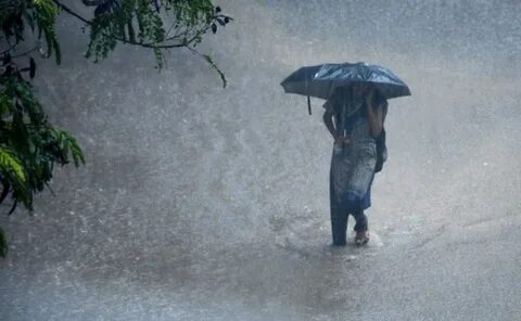 Rains a lot