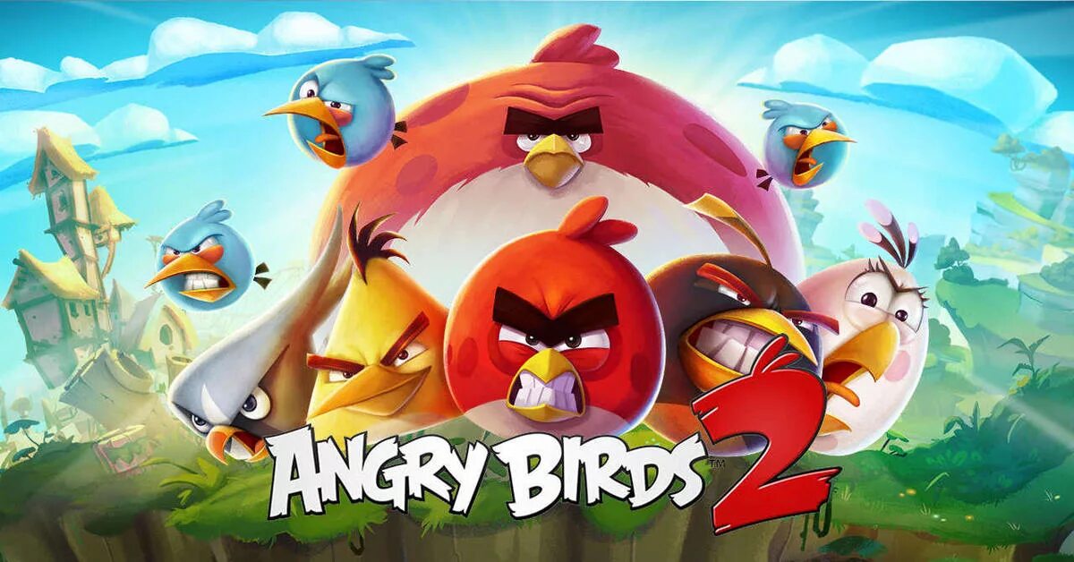 Angry Birds 2 игра. Злые птички 2 игра. Игра Энгри бердз 2 злые птицы. Angry Birds 2 игра птички.