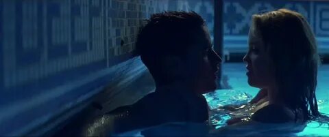 Swimfan pool scene.