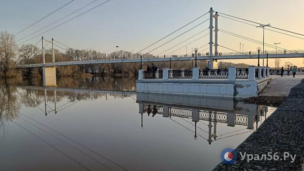 Уровень воды в урале на 10 апреля