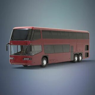 3d модели автобус