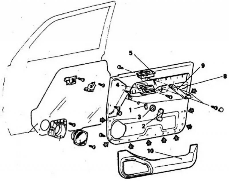 Дверь левая паджеро. Дверная карта передней двери Паджеро 4. Mitsubishi Pajero Sport 3 схема двери. Замок 5 двери Паджеро 2. Механизм замка двери Паджеро 2.
