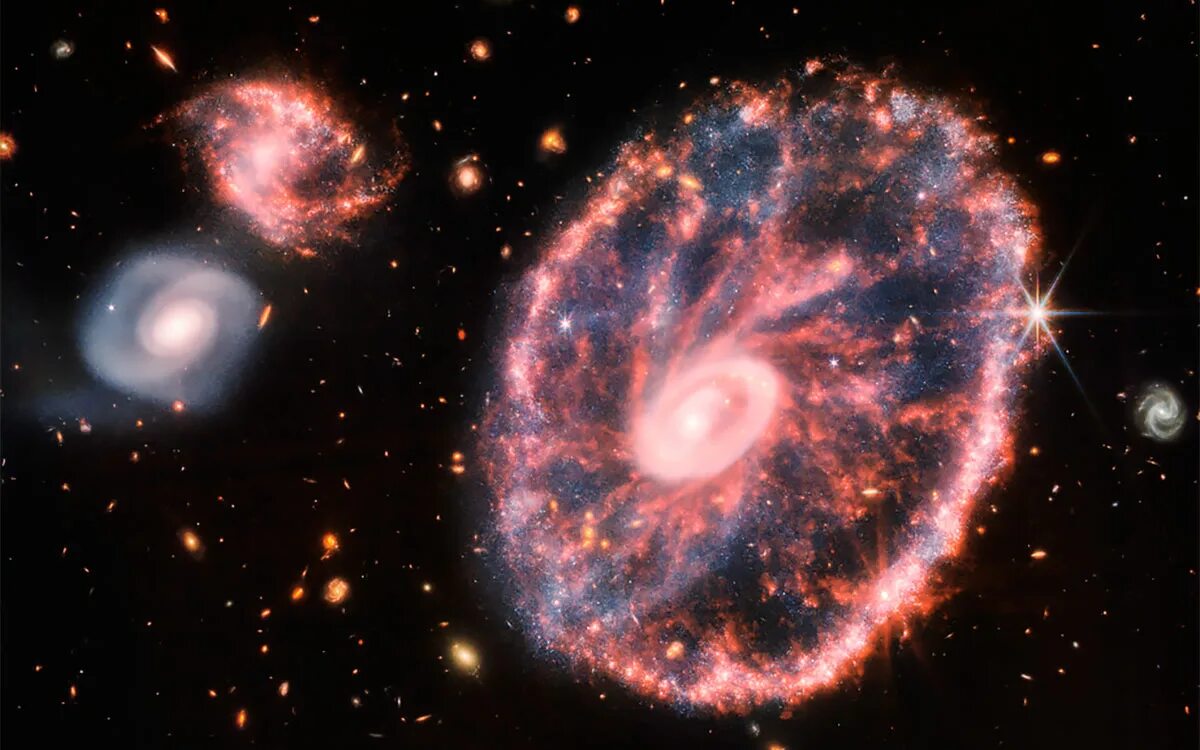 Телескоп Джеймса Уэбба Галактика. Солнце яркая звезда галактики