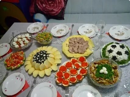 Меню на день рождение дома зимой