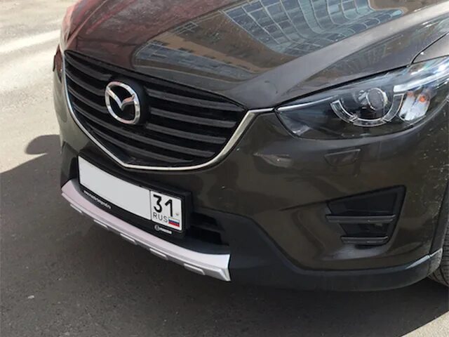 Накладка на передний бампер Мазда СХ-5. Накладка на передний бампер Mazda CX-5. Накладка на передний бампер Мазда СХ-5 2014. Накладка на бампер Mazda CX-5 2011-2015.