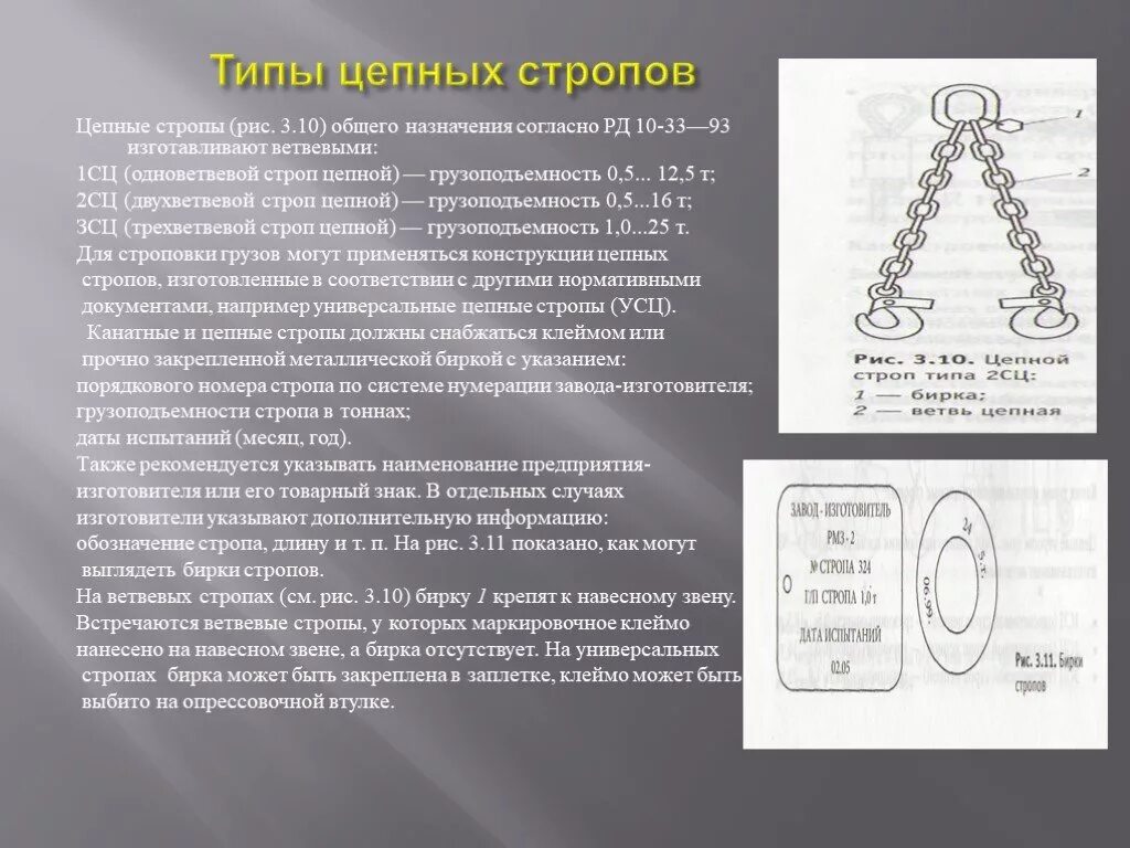 Маркировочная бирка канатного стропа. Нормы браковки цепных стропов. Строп одноветвевой цепной 0,2т. Строп цепной на списание.