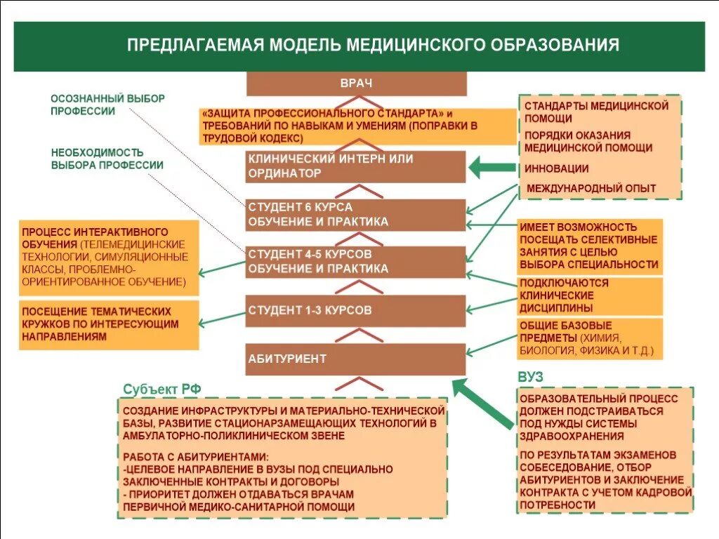 Медицинское образование статья. Структура медицинского образования. Современная система медицинского образования. Модель медицинского образования. Медицинское образование схема.