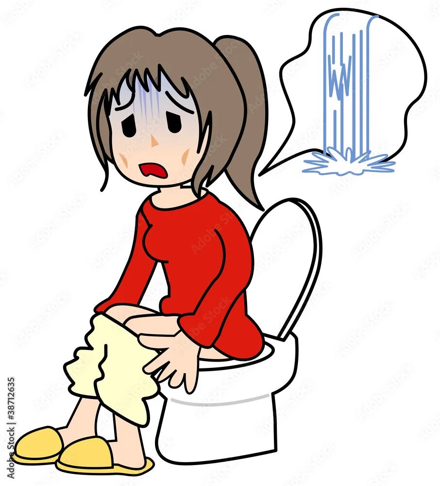 Has diarrhea animation