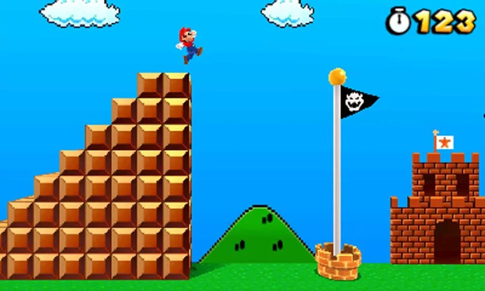 Как проходить марио 3. Игры марио 3. super mario 3d land [3ds]. лестница марио. марио конец игры.