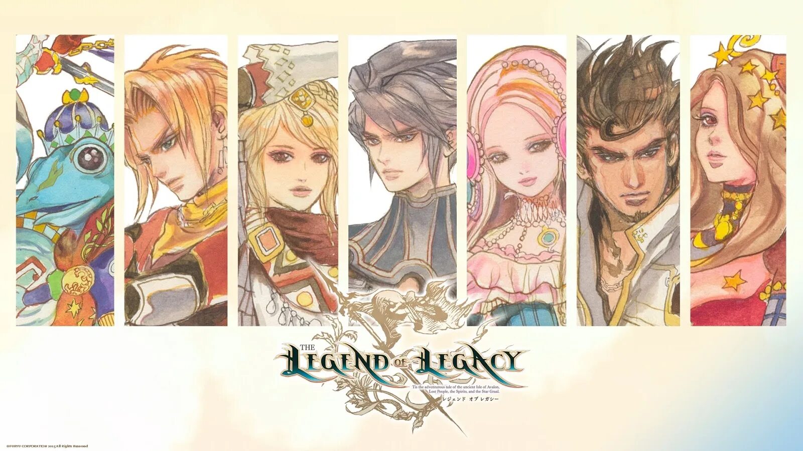 The legend of legacy. The Legend of Legacy 3ds. Legendary Legacy.