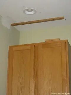 Зазор между шкафом и потолком