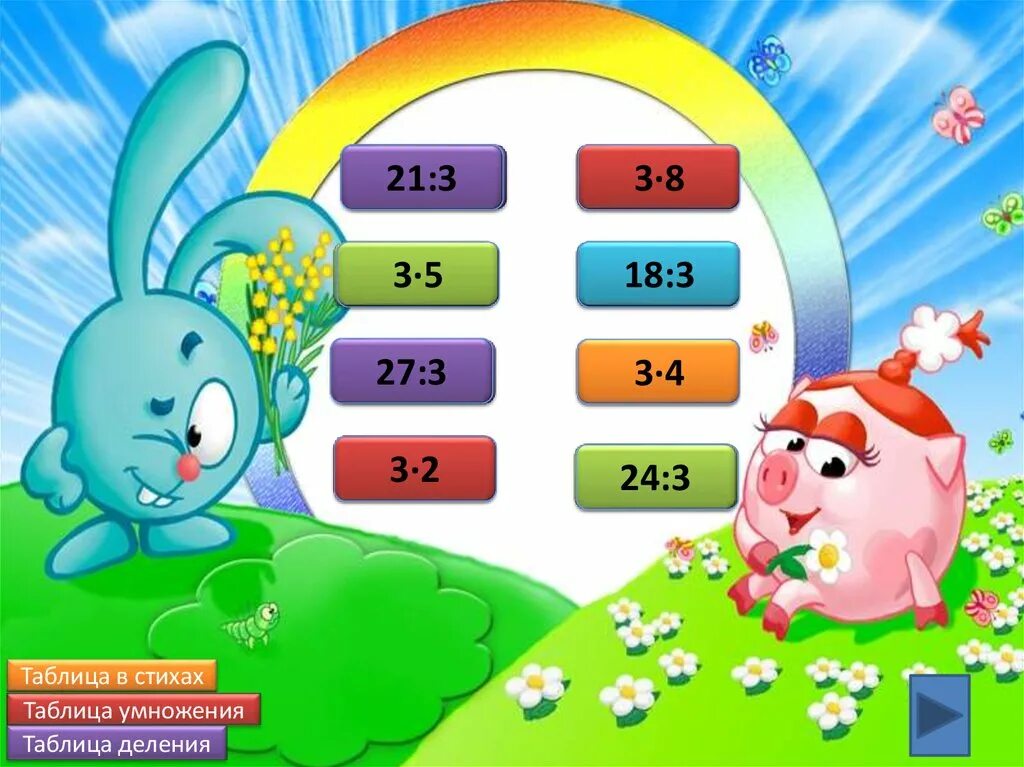 Интерактивная игра умножение. Таблица умножения на 3. Умножение на 2 и 3. Игры на умножение. Таблица умножения и деления.