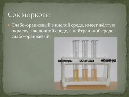 Сок среда