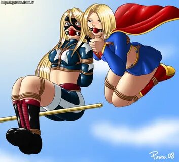 Stargirl Supergirl in bondage.