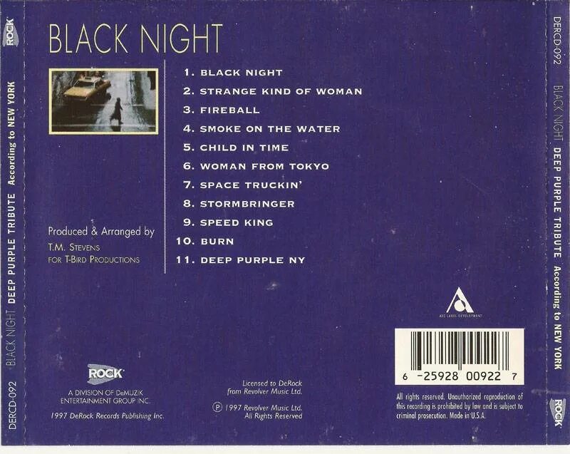Deep Purple New York 1997-. Deep Purple Tribute. Deep Purple Black Night. Deep Purple Tribute according to New York. Песни ночь глубокая