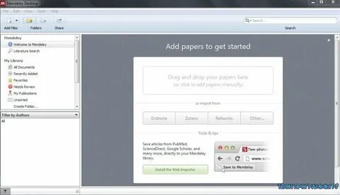 Mendeley reference manager