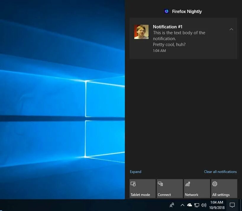 Центр уведомлен. Центр уведомлений Windows. Уведомления Windows 10. Центр уведомлений виндовс 10. Сообщение Windows 10.