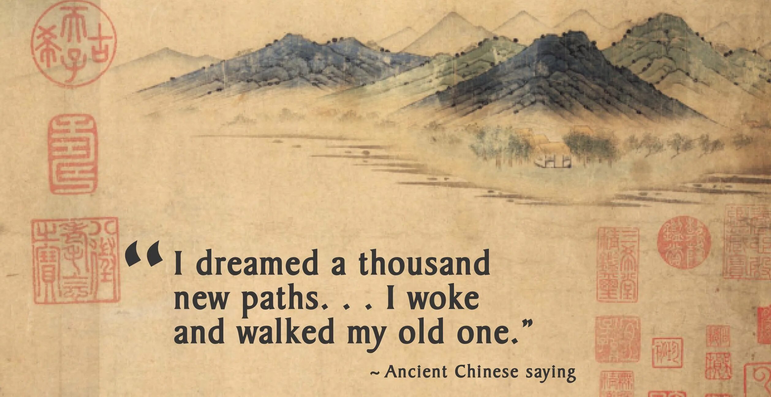 Chinese Proverb. A Path of Thousand steps Chinese Proverb. Thousand steps