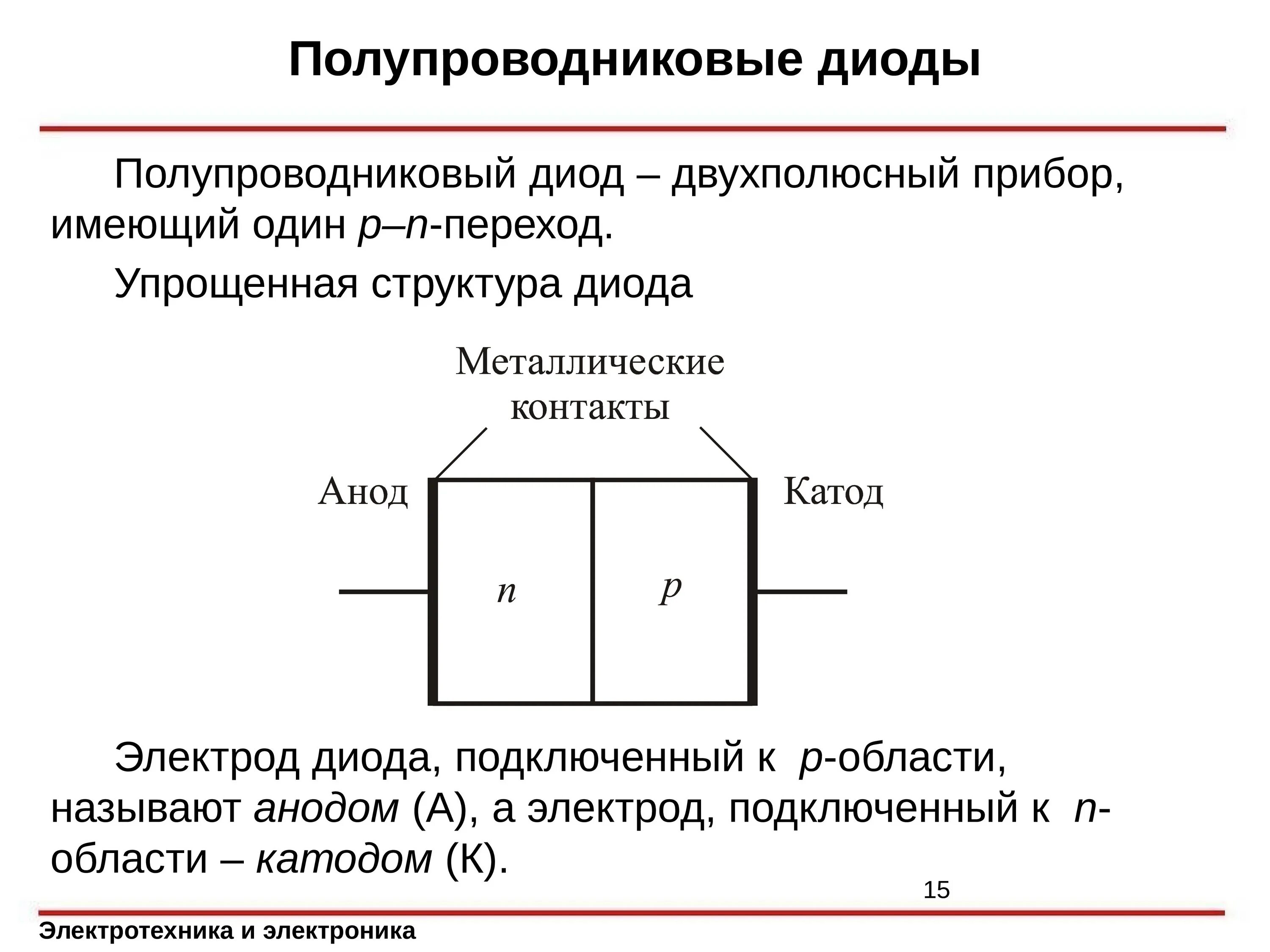 Электроды полупроводникового диода. Электроды полупроводникового диода имеют название. Полупроводниковый диод схема. Стабилитрон полупроводниковые диоды. Устройство полупроводникового диода