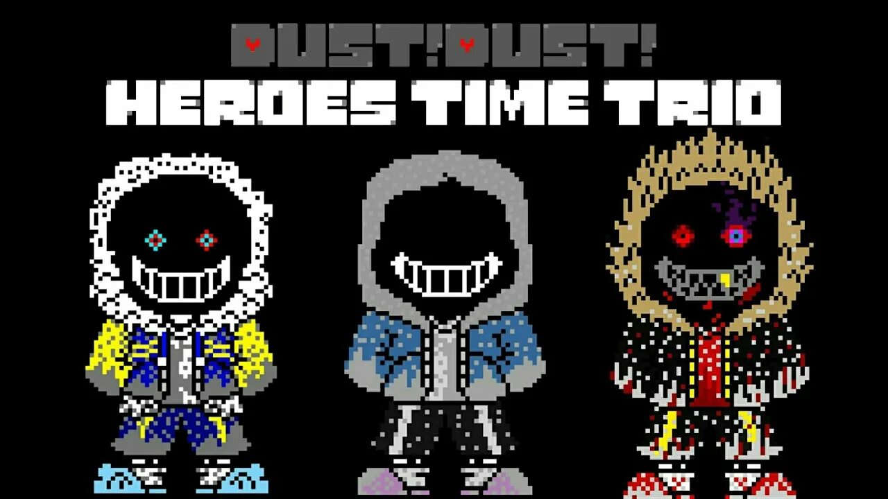 Dust trio. Мирдер тиме трио. Dust trio. Андертейл мердер тайм трио. Dust trio.