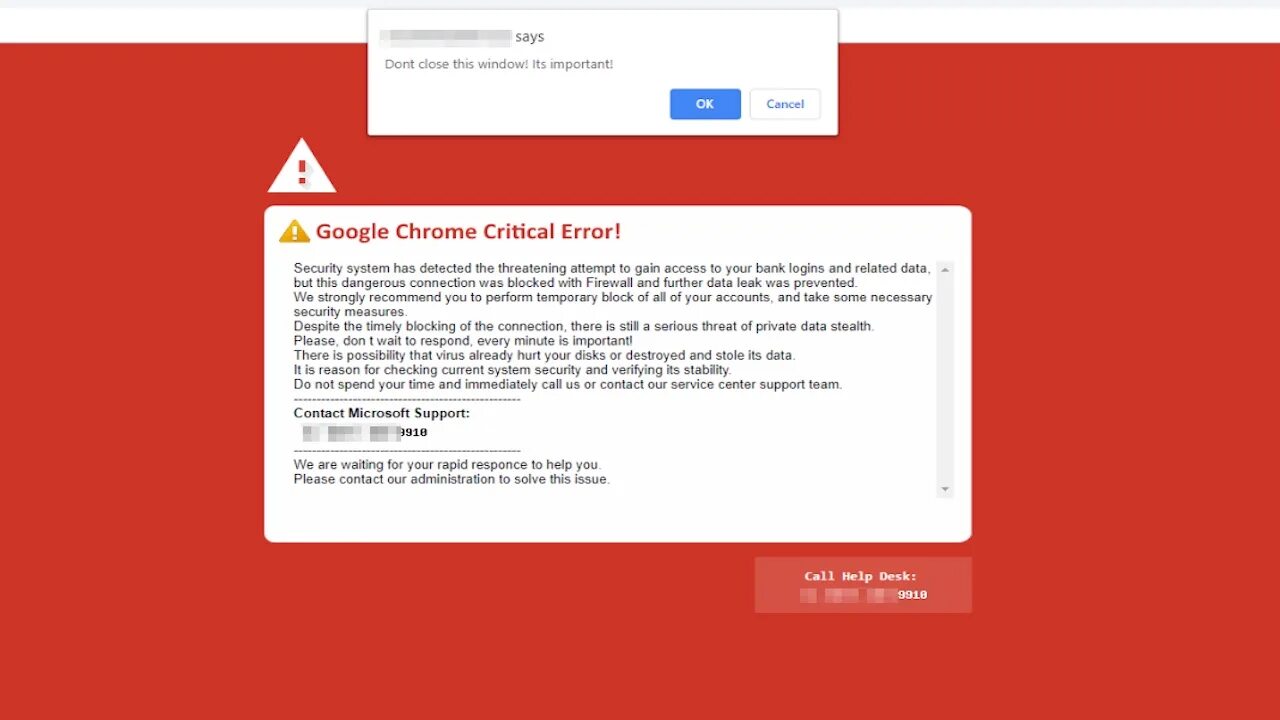 Chromium errors