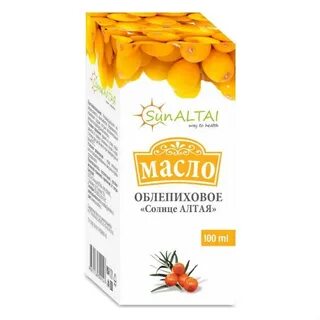 Облепиховое масло алтай