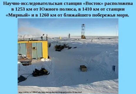 Станция восток температура воздуха