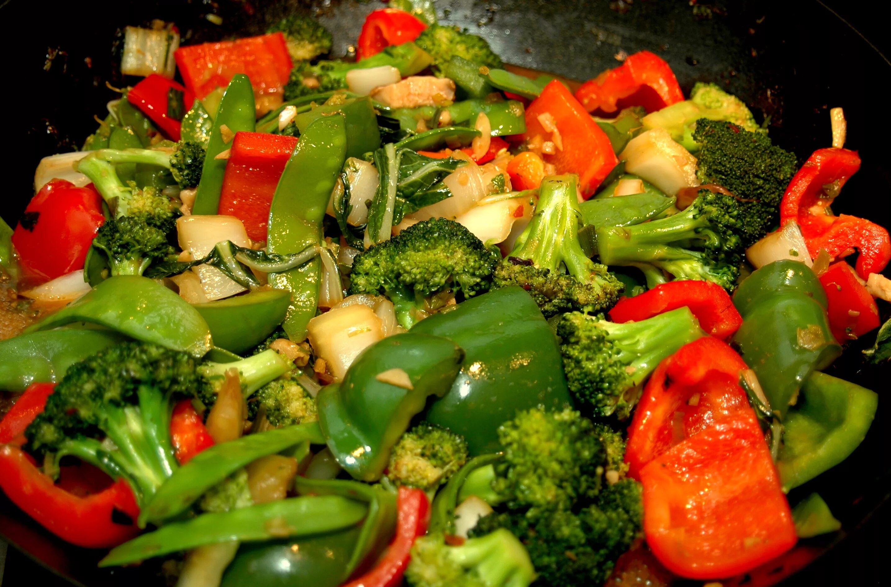 Стир Фрай. Стир-Фрай из овощей. Stir Fried Vegetables. Vegetable Stir Fry.