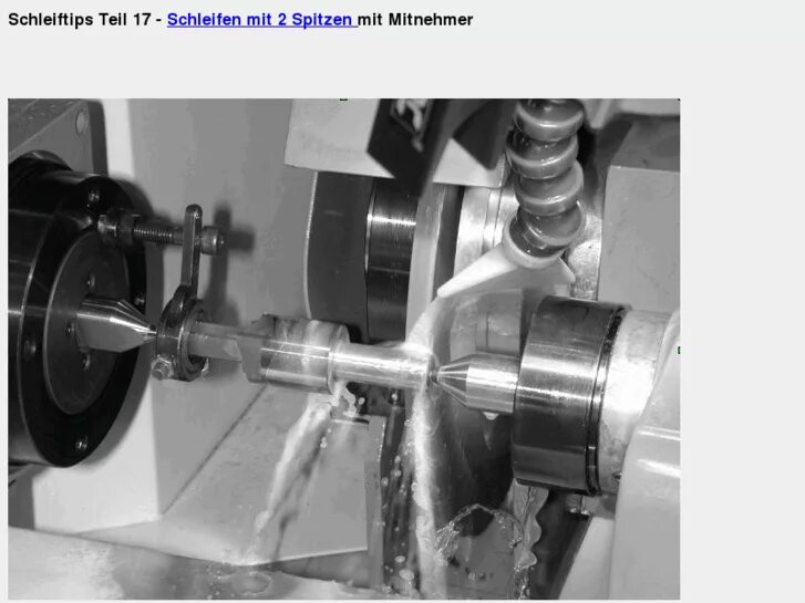 шлифование валов на круглошлифовальных станках.