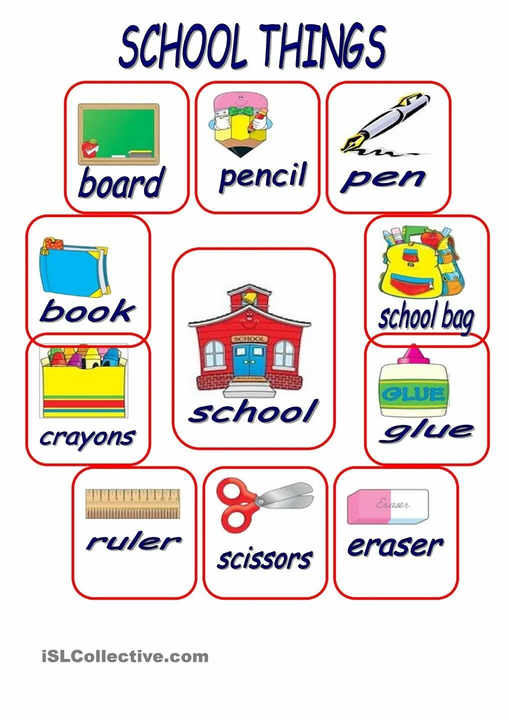 Школьные принадлежности на английском. Предметы, школьные принадлежности, по английскому языку. Школьные принадлежности на английском для детей. Рисунки школьных принадлежностей по английскому языку.