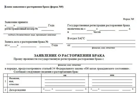 Разводят ли в одностороннем