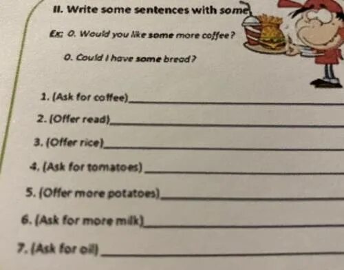 Can i have some bread. Would you like some more coffee. can i have some. набор карточек с блинами would you like some. как правильно some much coffee или some more.