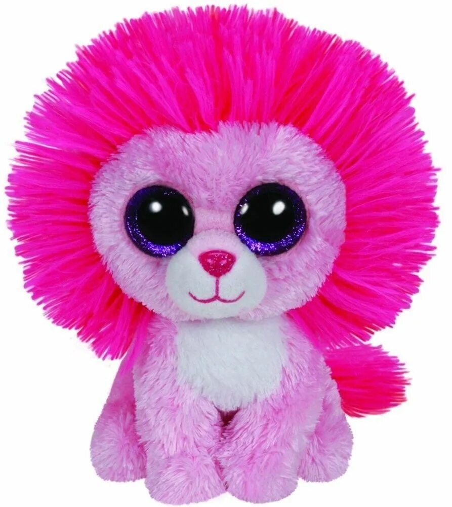 Включи глазастик. Beanie Boos игрушки Лев. Мягкая игрушка ty Beanie Boos лемур Leeann 15 см. Игрушки Глазастики ty Фламинго. Ту бини Боос игрушки.