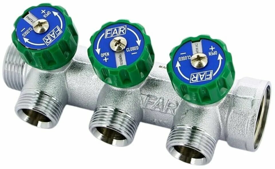 45 мм fk 3821 134. коллектор far fk 3822 3412tp. регулирующий коллектор far 3/4" вр-нр. 3/4 нр. рег.