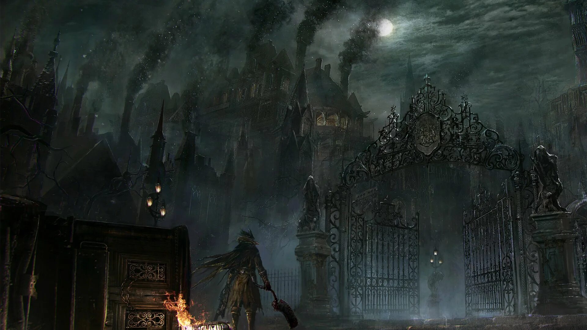 Локации бладборн. Bloodborne 4k. бладборн ярнам. бладборн готика. bloodborne арт 4k.