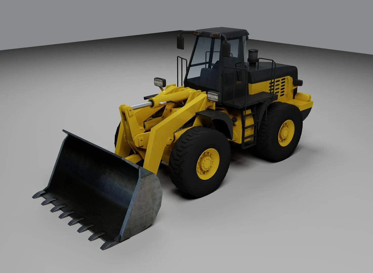 End loader. Ковшовый погрузчик d565. 3d model of loader. погрузчик 3d модель. фронтальный погрузчик 3д.