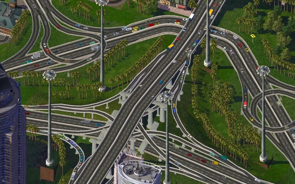 Игра где строят дороги. Simcity 4 монорельс. дорожная развязка simcity 2013. simcity 5 дороги. развязка в симсити.