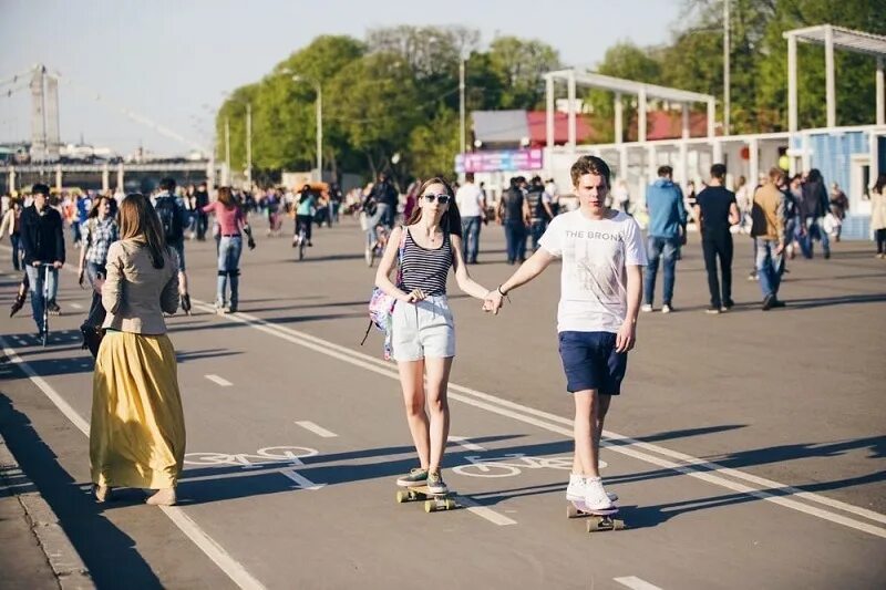 Прогулки по улицам москвы