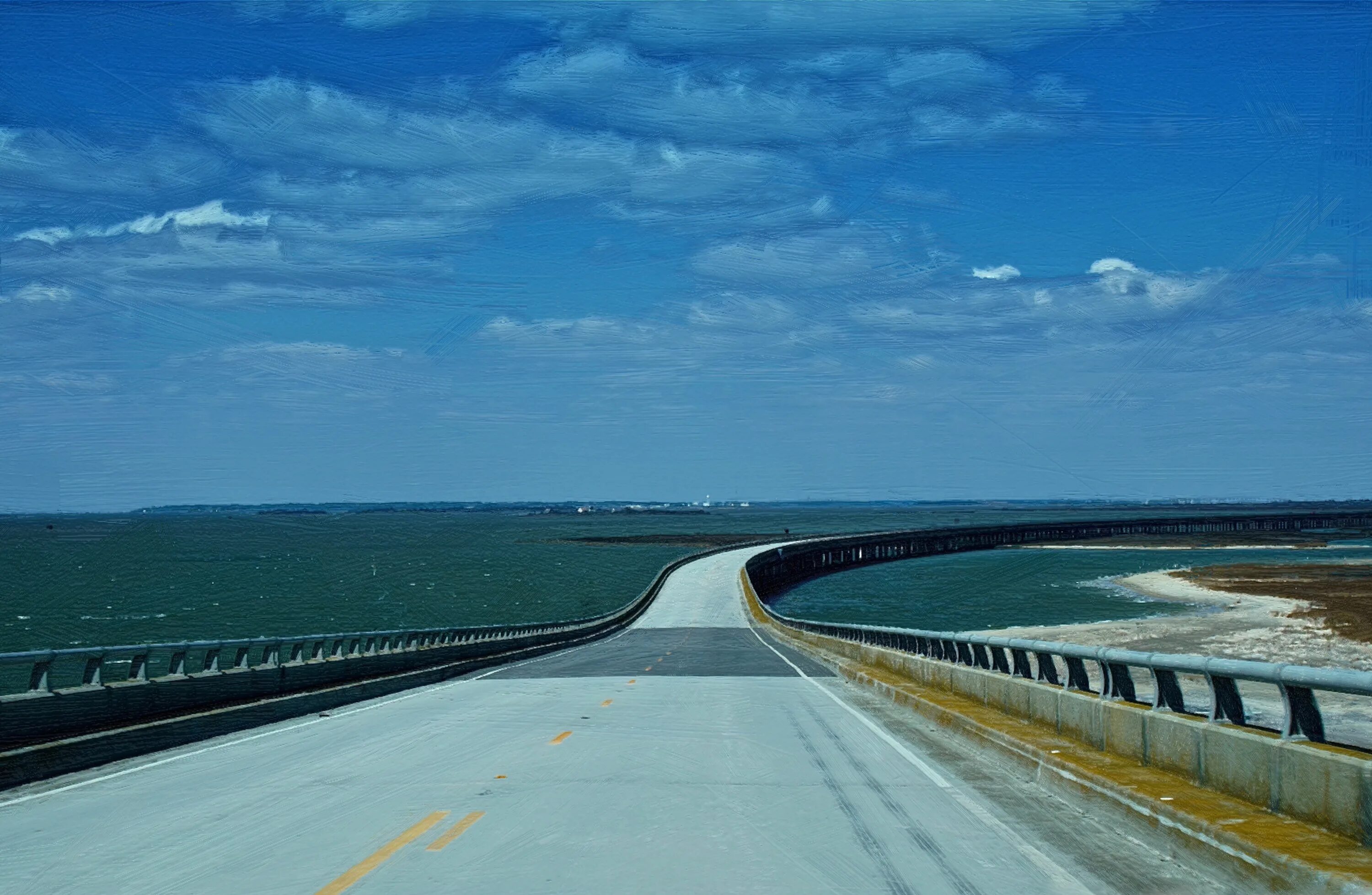 Дорога к пляжу. Мост за Горизонт.