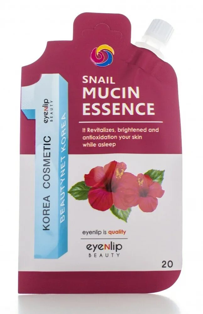 EYENLIP Snail Mucin Essence. Enl Pocket эссенция для лица с муцином улитки Snail Mucin Essence 20g. EYENLIP Snail Essential Cream. 8809555250661.