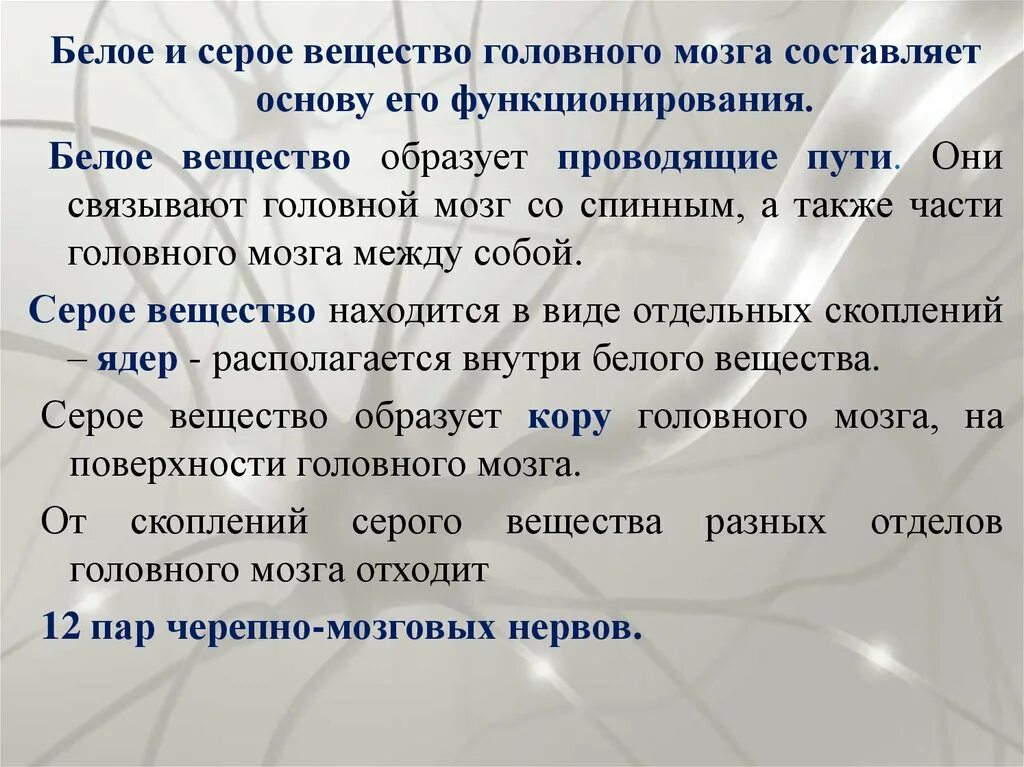 Белое вещество головного мозга. Серое и белое вещество мозга. Функции серого и белого вещества. Белое вещество головного мозга образуют. Что находится в сером веществе