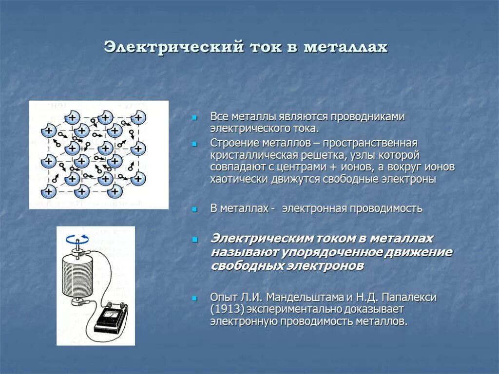 Электрический ток в металлах 8 класс физика. Электрическая проводимость (электропроводность) металлов. Электрический ток в проводниках проводимость. Электрический ток в металлах 8 класс.