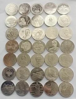 Монеты больших диаметров