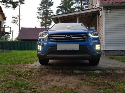 Туманка хендай крета