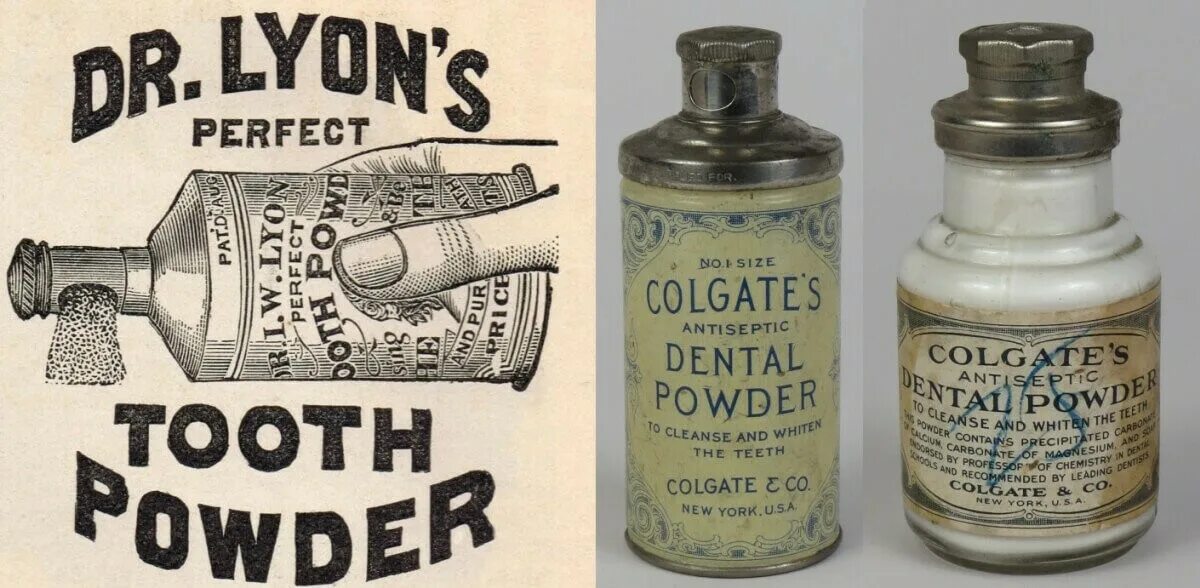 Фирма тюбик. Первая зубная паста Колгейт. Зубная паста Колгейт в банке в 1873 году. Зубной порошок в 1850 году. Первая зубная паста Колгейт в баночке.