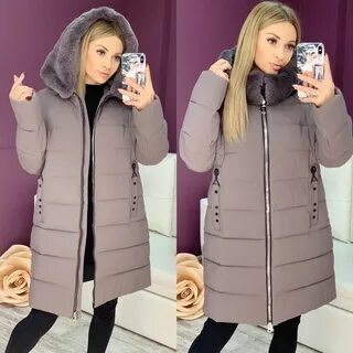 Пуховик женский садовод