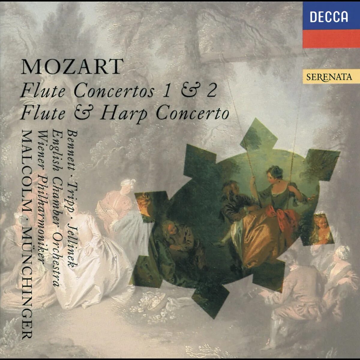 Flute Concerto.. Mozart Harp Concertos CD. Bach - Sacred Masterworks - Karl Munchinger.