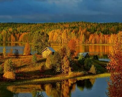 Карелия осенью достопримечательности.