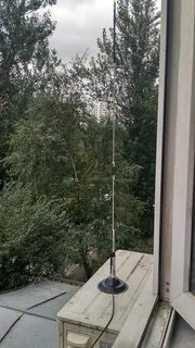 Балконная кв антенна