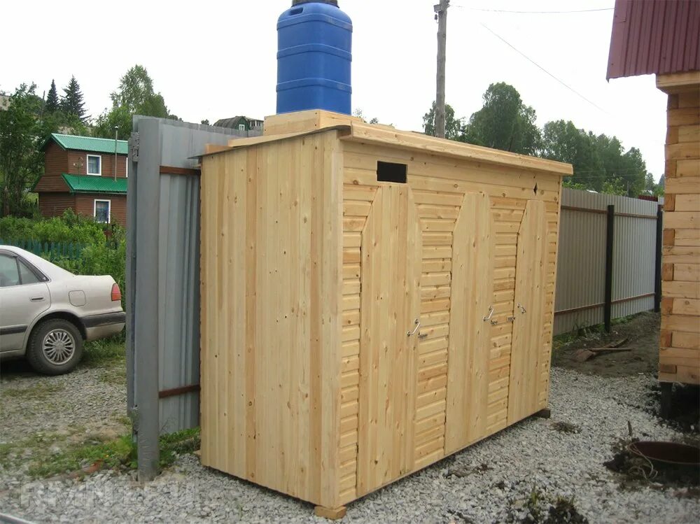 Дачный туалет с душем и хозблоком. Туалет с хозблоком для дачи. хозблок с душем.
